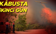 Marmaristeki orman yangınında son durum Mücadelede ikinci gün...