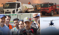 Bakan Soylu: En büyük risk öğleden sonra çıkabilecek rüzgar