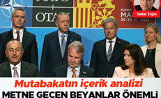 Mutabakatın içerik analizi: Metne geçen beyanlar önemli ama uygulama da önemli olacak