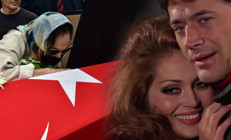 Türkan Şoraydan Cüneyt Arkına veda... Gözyaşlarına boğuldu