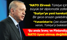 Erdoğandan: İsveç ve Finlandiyaya net mesaj