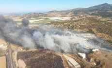 İşte yangından ilk fotoğraflar...