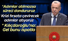 Cumhurbaşkanı Erdoğandan Kabine toplantısı sonrası önemli açıklama: Şubat - Martta politikaların sonuçlarını alacağız