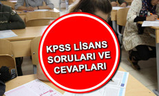 KPSS SORULARI CEVAPLARI 2022: KPSS lisans soruları ve cevap anahtarı ne zaman açıklanır