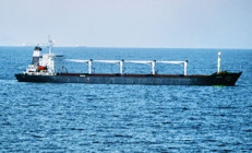 Dünyanın izlediği yolculuk... İlk tahıl gemisi İstanbul Boğazında