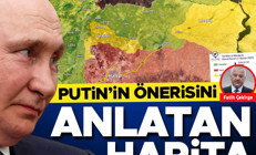 Putin’in önerisini anlatan harita