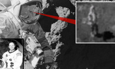 Uzay tartışması yeniden alevlendi Her şey ABDnin aldatmacası mıydı  İşte sosyal medyanın tartıştığı kare...