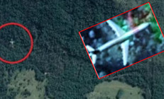 Google Maps’te görüldü… Yağmur ormanlarına düştü denen uçağın görüntüsü gerçek mi Açıklamalar kafa karıştırdı