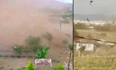 Burdurda hortum Havaya savruldu, şoka girdi: Bir anda beni havalandırdı