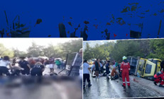 Son dakika... Marmariste feci kaza: Safari aracı devrildi... 5 kişi hayatını kaybetti