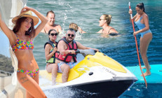 Hülya Avşar, Tuğba Yurt, Şoray Uzun, Merve Oflaz... Ünlüler tatilde