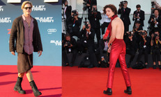 Brad Pittin eteğine rakip: Bu kıyafetle herkesi gölgede bıraktı