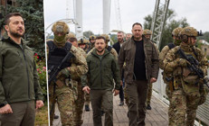 Zelenskiden İzyuma sürpriz ziyaret