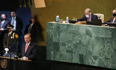 Erdoğan BM kürsüsünden dünyaya seslendi... Yunan basını skandal manşet ile duyurdu