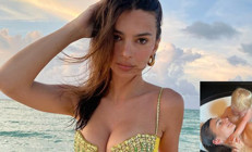 Ünlü modelin oğluyla çektirdiği çıplak küvet pozları tartışma yarattı: Neden bunu görmek zorundayız