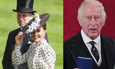 Prens William, babası Kral 3. Charlesın ev sahibi oldu