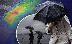 Meteorolojiden yeni hava durumu raporu Dikkat: Kuvvetli sağanak ve rüzgar uyarısı