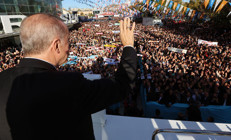 Ankarada Türkiye Yüzyılı coşkusu Binlerce kişi akın etti