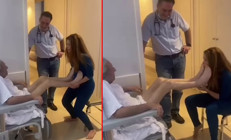 Ünlü şarkıcı Shakiradan duygulandıran paylaşım: Babasının ayaklarını öptü