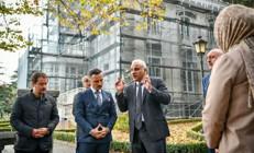 Atatürk Köşkü restorasyonu sürüyor