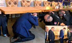 Bakan Kurum ve Bakan Krişci “Çök kapan tutun” tatbikatına katıldı