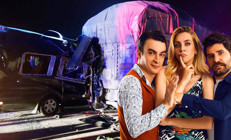 Sergen Deveci ve Ceyhun Fersoyun da aralarında bulunduğu tiyatro oyuncularını taşıyan minibüs TIRa çarptı: 3 ölü, 8 yaralı