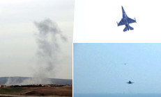 Karkamışa yapılan saldırı sonrası terör hedefleri vuruluyor Diyarbakırdan savaş uçakları havalandı