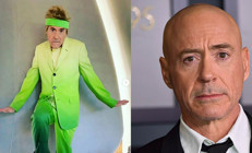 Sen kendine ne yaptın böyle: Robert Downey Jr.’ı gören küçük dilini yuttu