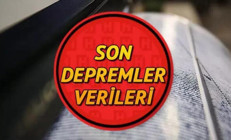Son dakika depremler listesi... En son ne zaman deprem oldu Deprem mi oldu