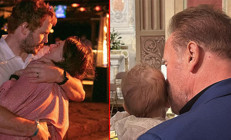 Damadı da en az kendisi kadar ünlü: Arnold Schwarzenegger, torunuyla ilk kez göründü