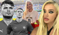 2022 Dünya Kupasında yasak aşk skandalı Sırbistan milli takımı kampı karıştı... Dusan Vlahovic bu yüzden mi oynatılmıyor Adem Ljajicin eski sevgilisi Sofija Milosevic...