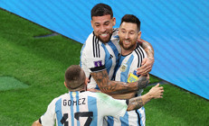 Arjantin, Dünya Kupasında çeyrek finalde Avustralya 2 golle kaybetti