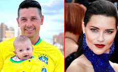 İşte benim oğlum Adriana Lima oğlu Cyanın ilk fotoğrafını paylaştı
