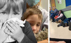 İngilterede Strep A kabusu Hastaneden gelen görüntüler korkuttu...