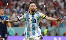 Dünya Kupasındaki Arjantin - Hırvatistan maçında Lionel Messi tarihe geçti