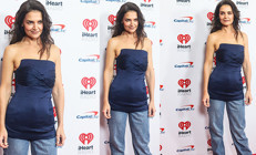 Parasıyla rezil oldu: Kırmızı halıya kotun üstüne elbise giyerek çıktı herkes alay etti