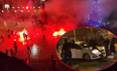 Fransa - Fas maçı sonrası Fransa sokakları karıştı 14 yaşında çocuk arabayla ezildi, çok sayıda gözaltı var