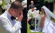 Yılın sosyete düğünü: Eski model, Kamyoncular kralının torunuyla evlendi... Gelin yürüdü, damat ağladı