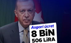 Asgari ücret açıklandı: 8506 lira... Erdoğandan ara düzenleme mesajı
