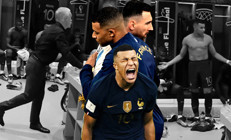 Arjantin-Fransa maçı devre arasında Fransa soyunma odasındaki konuşmalar yayınlandı Mbappe ve Deschampstan olay sözler...