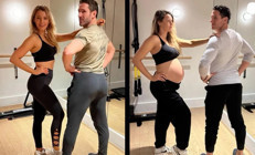Güzel yıldız dördüncü çocuğuna hamile... Egzersiz işe yaramadı: Göbeği bebeklerle dolu Ryan Reynolds diyetinde
