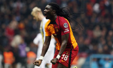 Galatasaray - Ankaragücü maçında Bafetimbi Gomisten bir ilk daha Seriyi 22ye çıkardı...