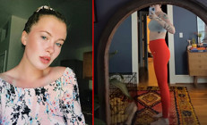 Yılı bebek müjdesiyle kapatmıştı... Instagram paylaşımı herkesi kahkahaya boğdu: Karnım büyümedi, bu bebek içimde kayboldu galiba