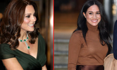 Kate renkli giyindi, Meghan çok terledi