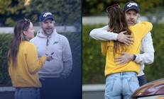 Eski aşıklar velayet yüzünden birbirine girmişti… ‘Öteki’ adam aradan çekildi: Yeniden sarmaş dolaş görüntülendiler