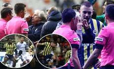 Adana Demirspor-Fenerbahçe maçından çok konuşulan kararlar Jorge Jesus çılgına döndü, kırmızı kart...
