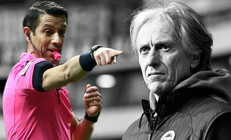 Adana Demirspor - Fenerbahçe maçında Jorge Jesus kırmızı karttan önce hakem Ali Palabıyıka ne dedi