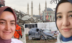 Raziye ve Gülşen öğretmenin kahreden ölümü Depremden kaçtı, yıkılan minarenin altında kaldı