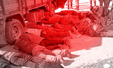 Vicdan yoksunları tek tek yakalandı 6 TIRlık gıda malzemesini çalmışlar