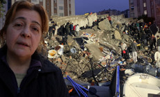 Depremde bir bloğu yıkılan apartmanda oturanlar: İlk önce bir çığlık geldi...